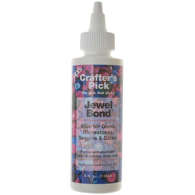 Crafter's Pick Jewel Bond - For Gems Rhinestones Sequins And Glitter - 4 Ounces