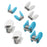 Bead Buddy, Bead Bugs Bead Stoppers Combo Pack Mini + Regular (8 Pieces)