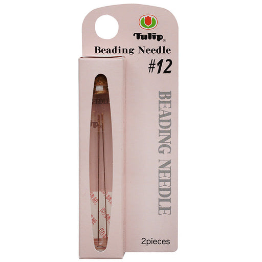 Tulip Beading Needles Size #12 47.5x0.35mm - 2 Needles