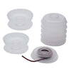 The Beadsmith No Tangle Flexible Plastic Thread Bobbins For Kumihimo Or Macrame 1 7/8 Inch (8 Pack)