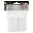 Keeper Squares Storage Container, Square Jars with Lids 1.25x2.3", 10 Containers
